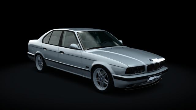 BMW M5 (E34 Facelift) Black - Alpha N для Assetto Corsa