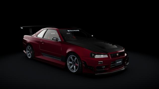 Nissan Skyline GT-R Strider.Sp Remix Type-I для Assetto Corsa