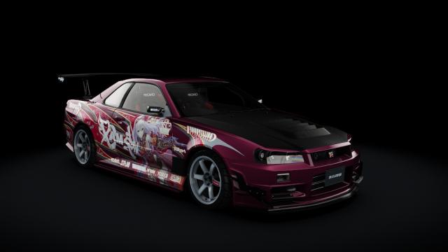 Nissan Skyline GT-R Strider.Sp Remix Type-I для Assetto Corsa