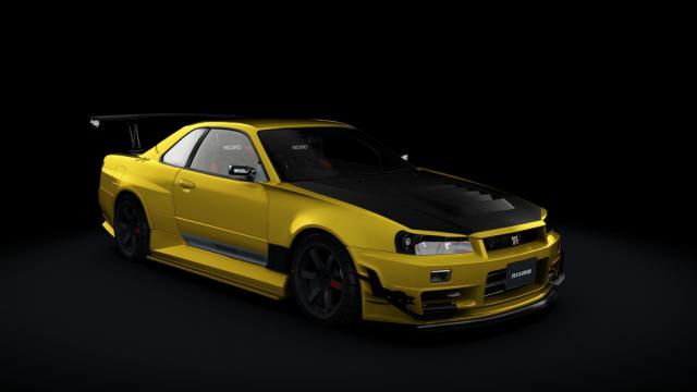 Nissan Skyline GT-R Strider.Sp Remix Type-I для Assetto Corsa