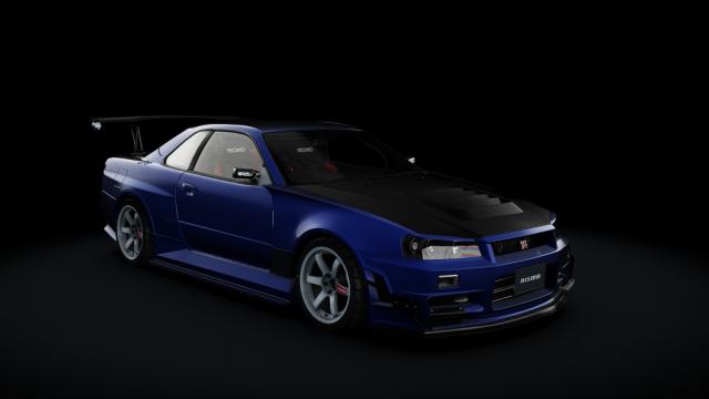 Nissan Skyline GT-R Strider.Sp Remix Type-I для Assetto Corsa