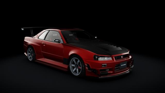 Nissan Skyline GT-R Strider.Sp Remix Type-I для Assetto Corsa