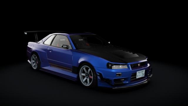 Nissan Skyline GT-R Strider.Sp Remix Type-I для Assetto Corsa