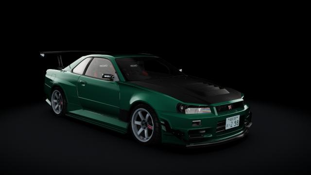 Nissan Skyline GT-R Strider.Sp Remix Type-I для Assetto Corsa