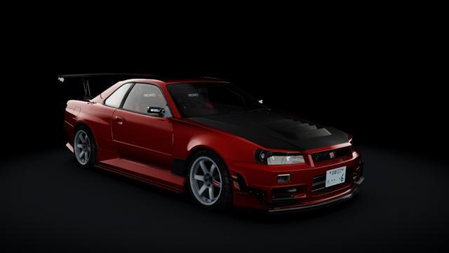 Nissan Skyline GT-R Strider.Sp Remix Type-I для Assetto Corsa