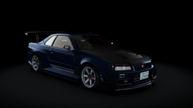 Nissan Skyline GT-R Strider.Sp Remix Type-I для Assetto Corsa