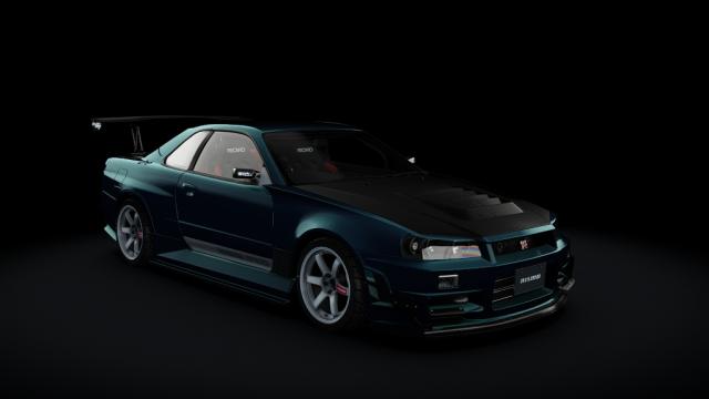 Nissan Skyline GT-R Strider.Sp Remix Type-I для Assetto Corsa