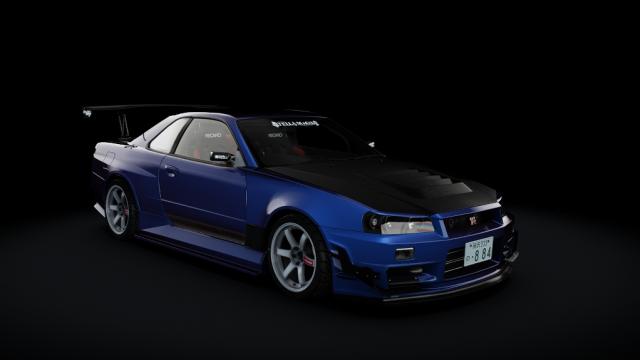 Nissan Skyline GT-R Strider.Sp Remix Type-I для Assetto Corsa