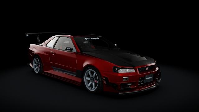 Nissan Skyline GT-R Strider.Sp Remix Type-I для Assetto Corsa