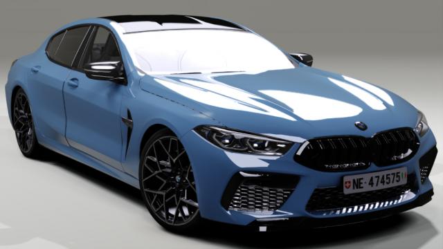 BMW M8 Gran Coupe для Assetto Corsa