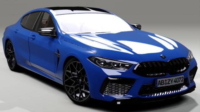 BMW M8 Gran Coupe для Assetto Corsa