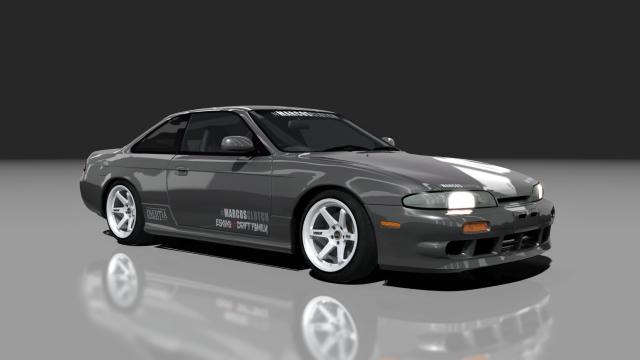 Nissan Silvia S14 Eskuko MC для Assetto Corsa