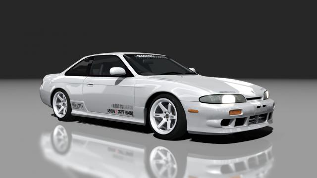 Nissan Silvia S14 Eskuko MC для Assetto Corsa