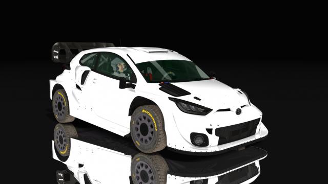 Toyota Yaris Rally1 2022 Gravel для Assetto Corsa