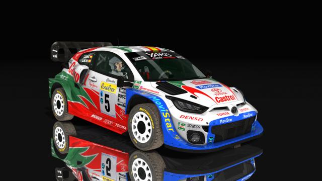 Toyota Yaris Rally1 2022 Gravel для Assetto Corsa
