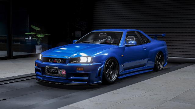 Nissan Skyline GT-R R34 V-Spec | Redd Tuned для Assetto Corsa