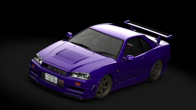 Nissan Skyline GT-R R34 V-Spec | Redd Tuned для Assetto Corsa