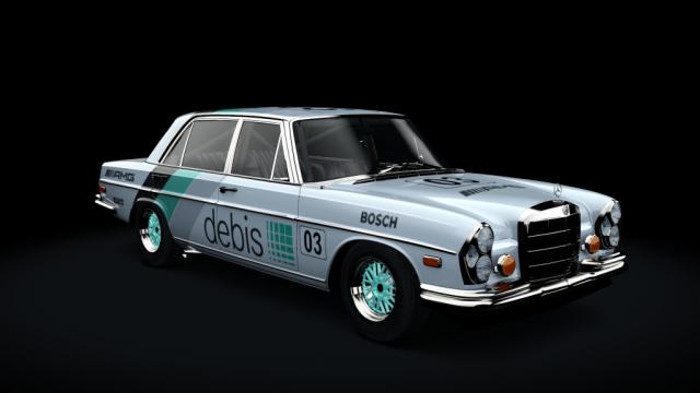 Mercedes-Benz V8 300 SEL for Assetto Corsa