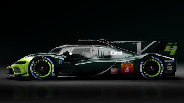 2023 Vanwall Vandervell 680 [ByKolles] для Assetto Corsa