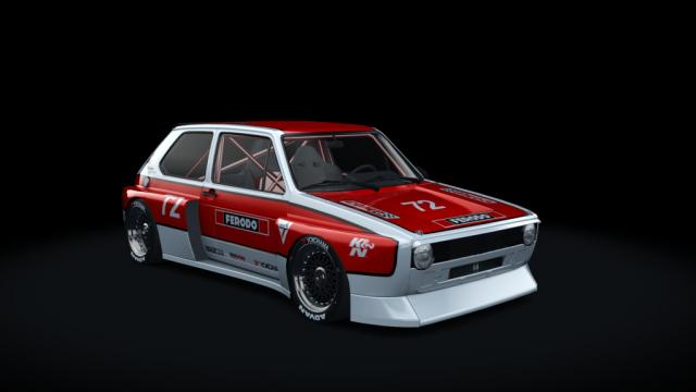 Volkswagen Golf MK1 Club Track for Assetto Corsa