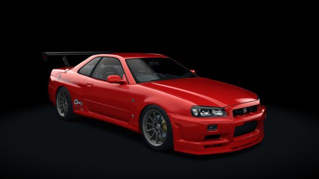 Nissan Skyline GT-R BNR 34 для Assetto Corsa