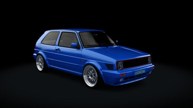 Volkswagen Golf Mk2 Tuned для Assetto Corsa