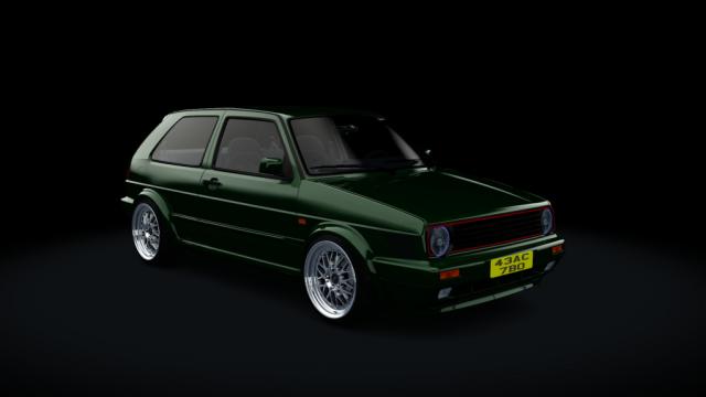 Volkswagen Golf Mk2 Tuned для Assetto Corsa