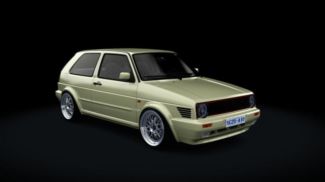Volkswagen Golf Mk2 Tuned для Assetto Corsa