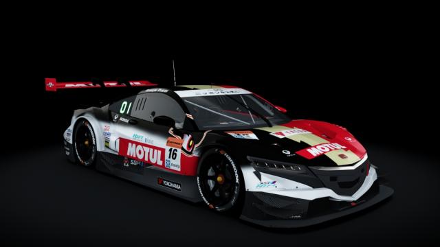 Honda NSX-GT GT500 2017 для Assetto Corsa