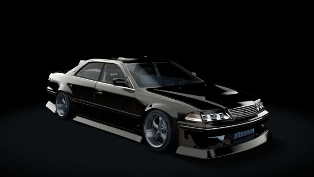 Toyota Mark II JZX100 BN Public для Assetto Corsa