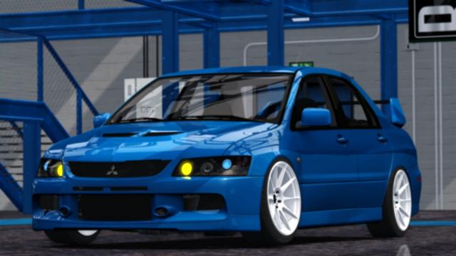 TNT Mitsubishi Lancer Evolution IX for Assetto Corsa