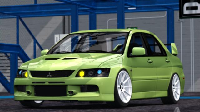 TNT Mitsubishi Lancer Evolution IX for Assetto Corsa