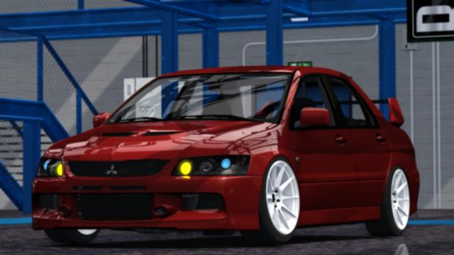 TNT Mitsubishi Lancer Evolution IX for Assetto Corsa