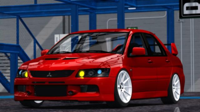 TNT Mitsubishi Lancer Evolution IX for Assetto Corsa