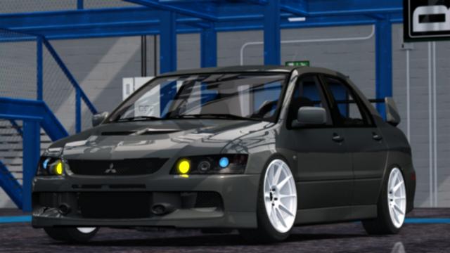 TNT Mitsubishi Lancer Evolution IX for Assetto Corsa