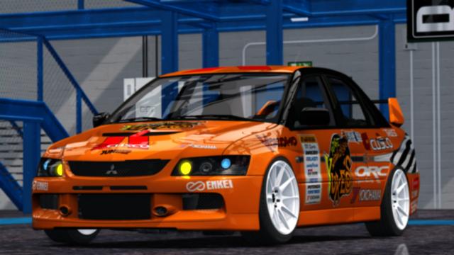 TNT Mitsubishi Lancer Evolution IX for Assetto Corsa