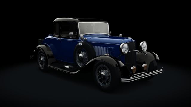 Ford DE Luxe Five-Window Coupe