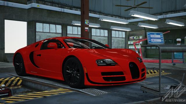 Bugatti Veyron Super Sport для Assetto Corsa