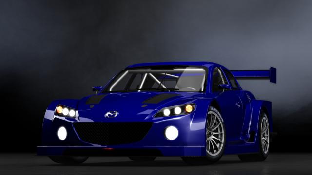 Mazda RX-8 LM Race Car для Assetto Corsa