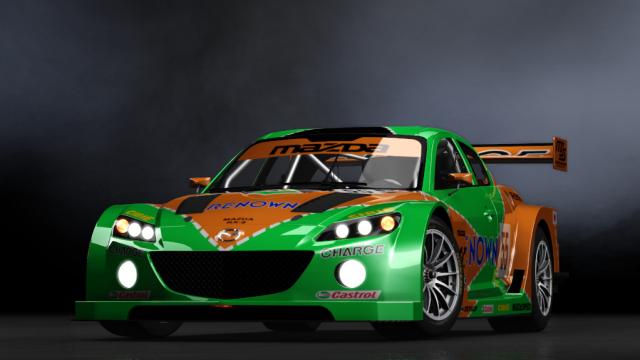 Mazda RX-8 LM Race Car для Assetto Corsa
