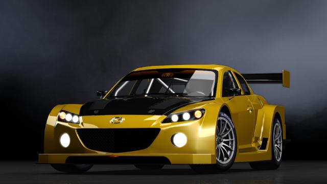 Mazda RX-8 LM Race Car для Assetto Corsa