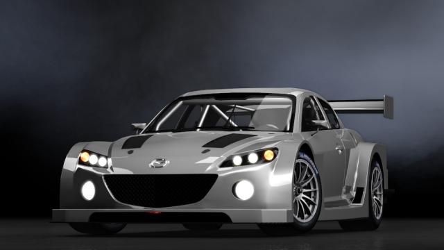 Mazda RX-8 LM Race Car для Assetto Corsa