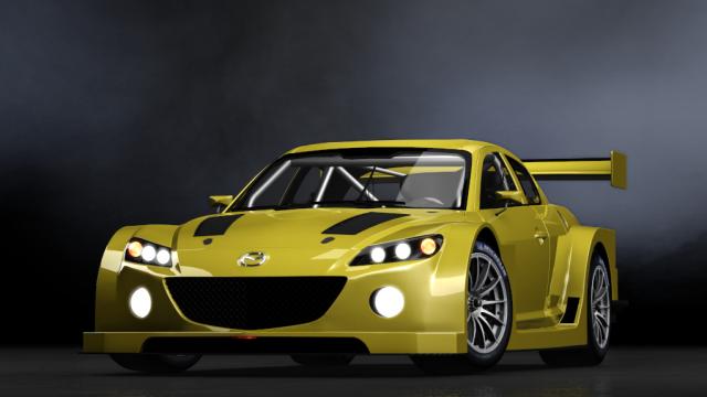Mazda RX-8 LM Race Car для Assetto Corsa