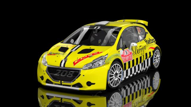 R5 Peugeot 208 для Assetto Corsa