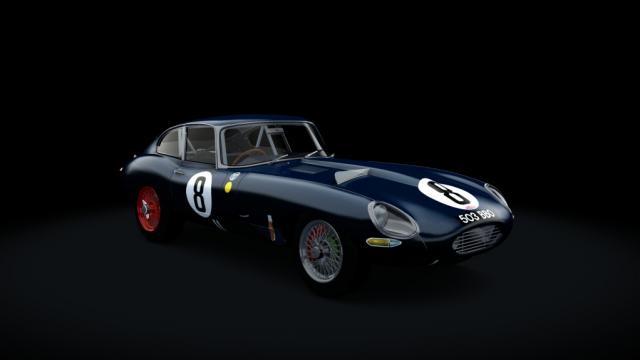 Jaguar E-Type Lemans Variant 1961 для Assetto Corsa
