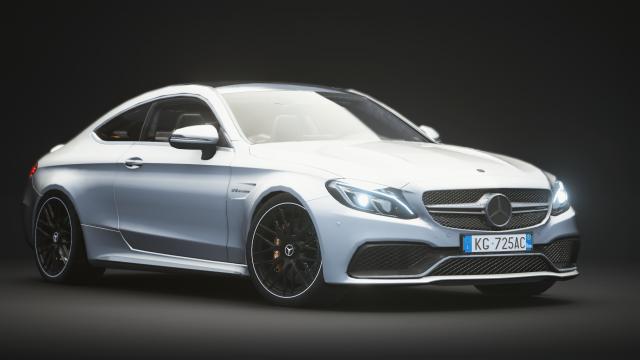 Mercedes-Benz C63s AMG Stage 2 для Assetto Corsa