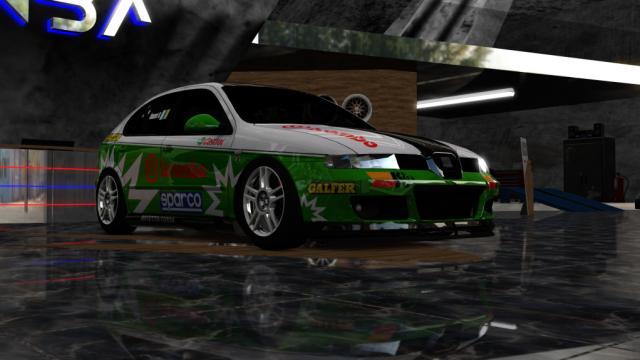 Seat Leon 2003 Cupra R 225CV MAZOUT для Assetto Corsa