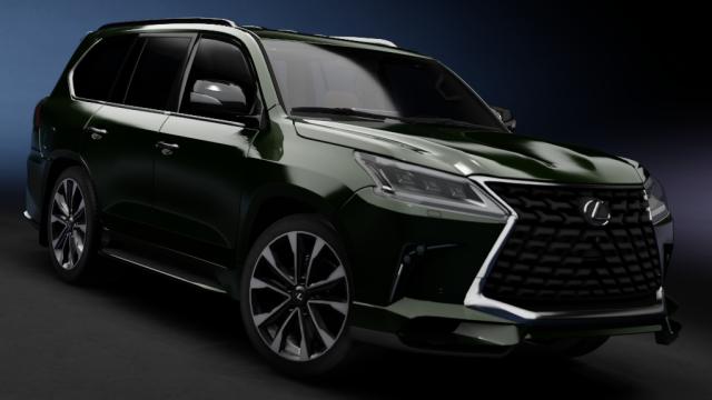 Lexus LX570 для Assetto Corsa