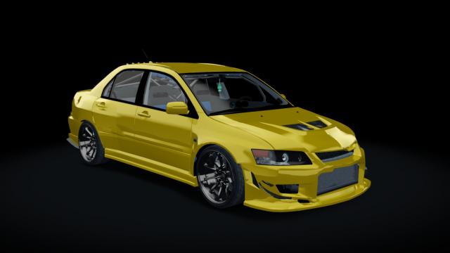 Mitsubishi Lancer Evolution IX Touge для Assetto Corsa
