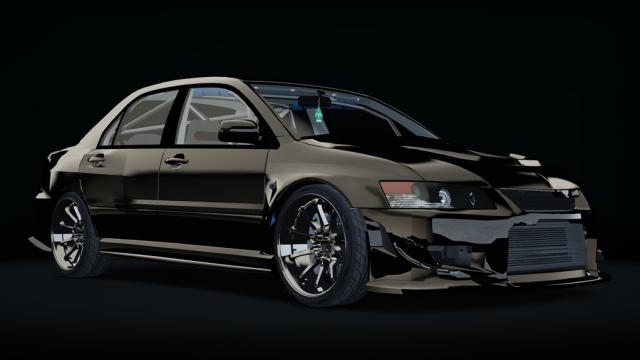 Mitsubishi Lancer Evolution IX Touge для Assetto Corsa